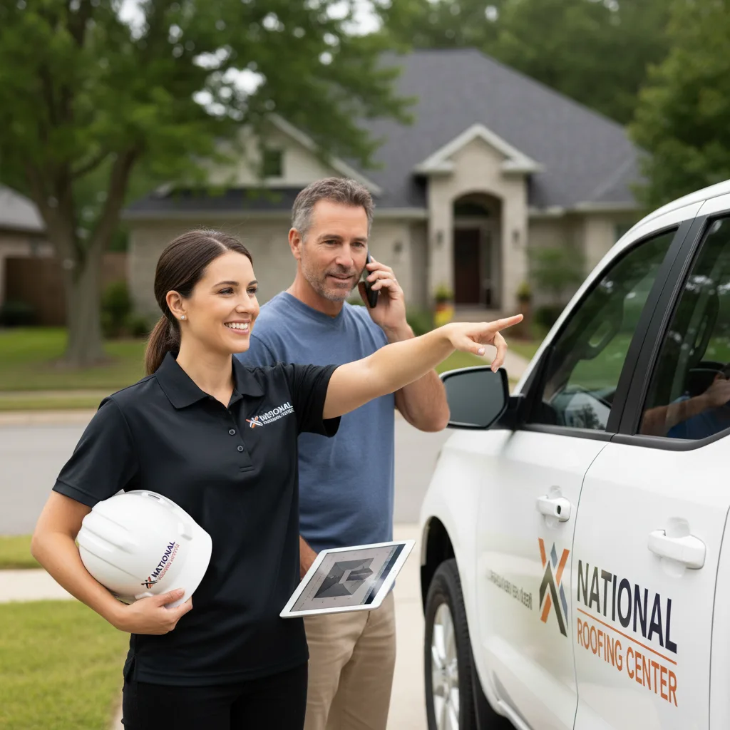 National Roofing Center customer support in Coushatta