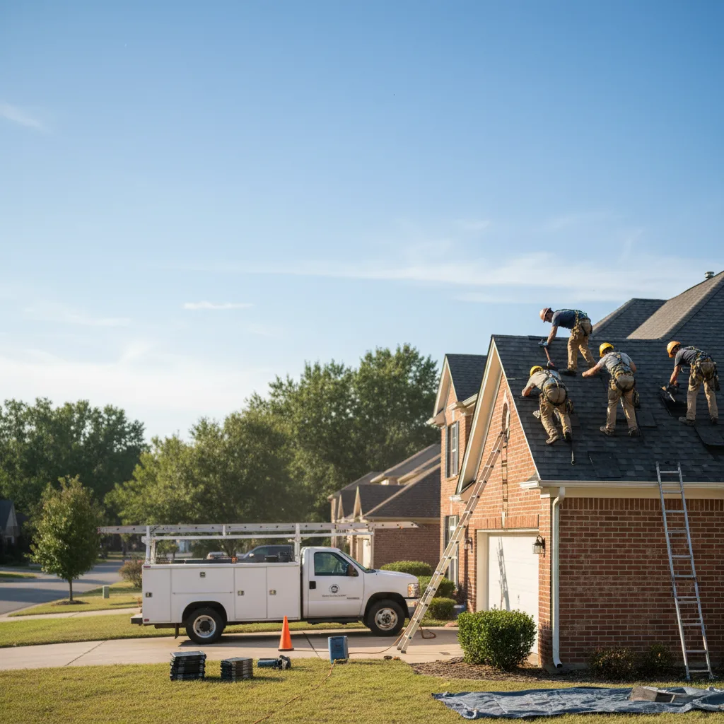 Roof Repair in Coushatta